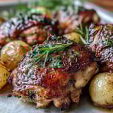 Herb Roasted Chicken Thighs
