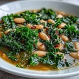 Kale White Bean Lemon Garlic