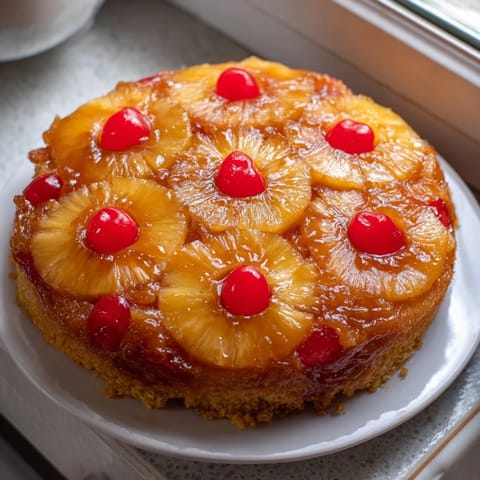 Buttery Vanilla Pineapple Cake
