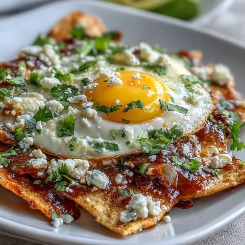 A close-up of crispy tortilla chips tossed in vibrant salsa verde, finished with creamy avocado and a dollop of sour cream.  