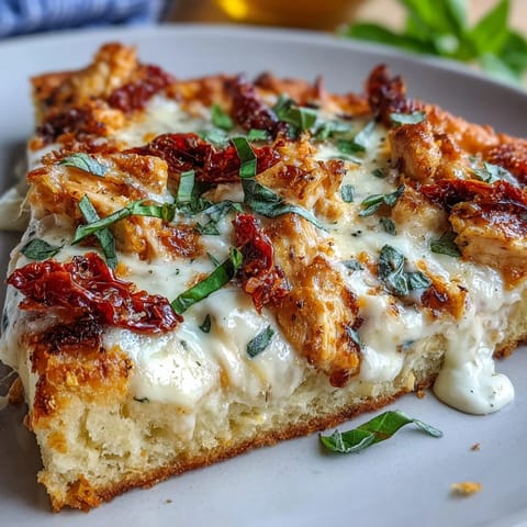 Marry Me Chicken Pizza