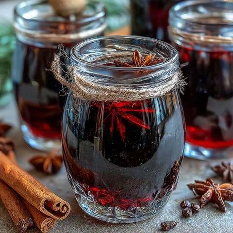 Homemade Spiced Blackcurrant Vodka