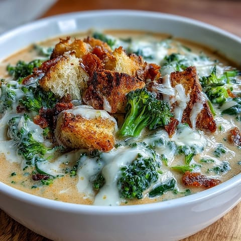 Creamy Broccoli Cheddar Soup