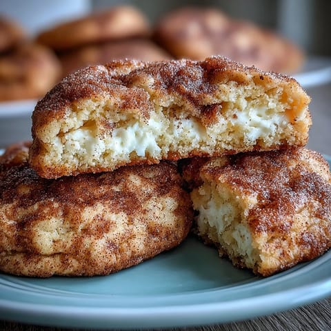 Cottage Cheese Snickerdoodle Cookies