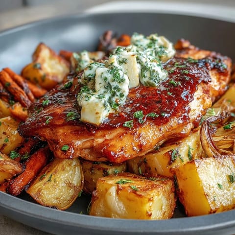 Easy Sheet Pan Chicken Veggies