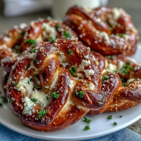 Shamrock pretzel bites with white chocolate and green sprinkles on a festive St. Patrick's Day platter.