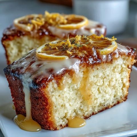 Lemon Drizzle Loaf Cake #214