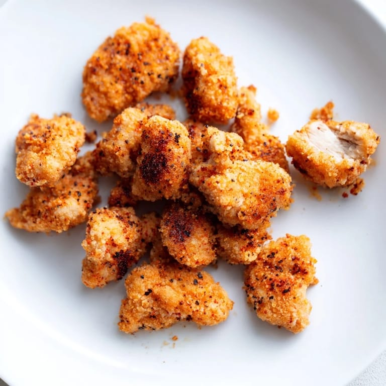 Homemade popcorn chicken, a delicious and easy American snack, perfect for sharing and enjoying.