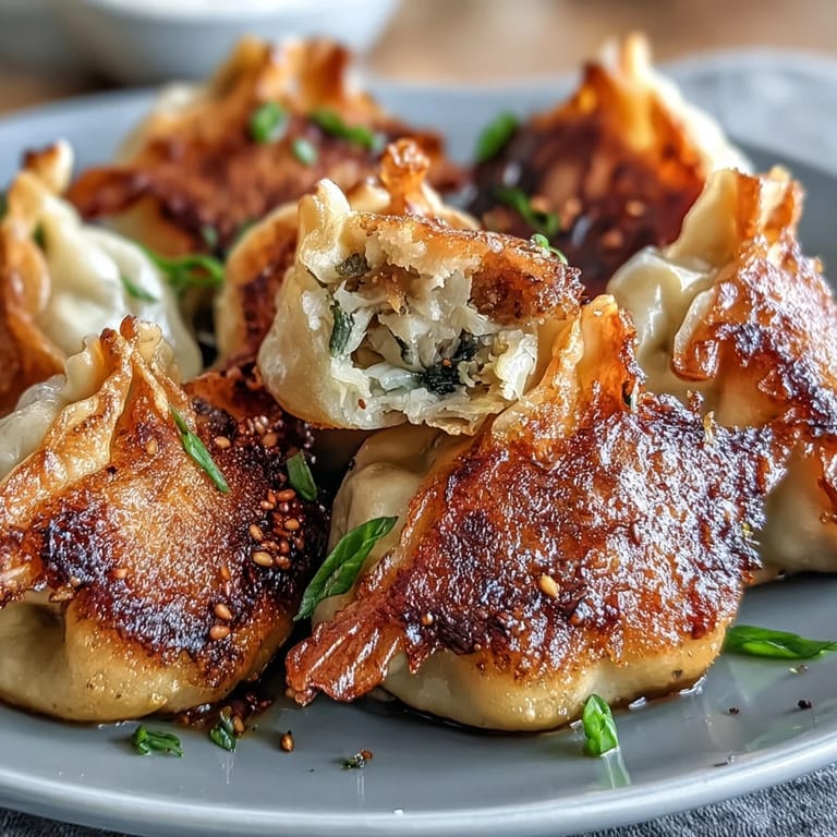 Serve these juicy Smash Dumplings with a soy-vinegar dipping sauce for a perfect appetizer.