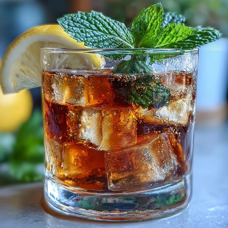 Non-alcoholic Limoncello Spritz Mocktail served in a wine glass with mint garnish and ice cubes for a festive, citrusy sip.  