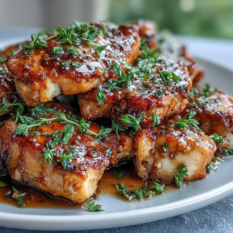 Golden-seared honey mustard chicken surrounded by bright green beans, baked to perfection for a wholesome, easy weeknight meal.