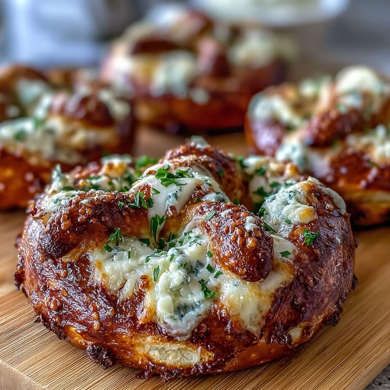Bite-sized pretzel shamrocks dipped in creamy white chocolate and decorated with vibrant green sugar crystals.