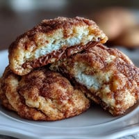 Soft, pillowy cottage cheese snickerdoodle cookies coated in fragrant cinnamon sugar, perfect for dessert lovers.
